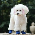 thumbnail image 3 of CIYISON 4pc Thick Warm Winter Pet Dog Shoes Casual Walking Snow Booties Footwear for Small Dogs Puppys Outdoor Dog Booties, 3 of 14