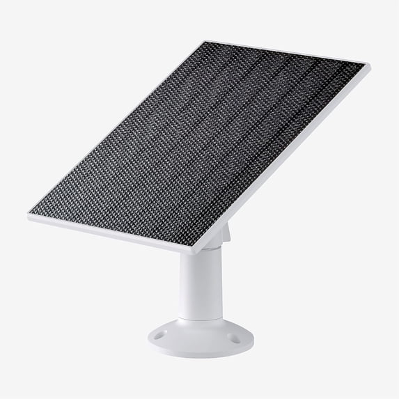 Restored Wyze Solar Panel - Compatible with Wyze Cam Outdoor, Continuous Power with 2.5W 5V Charging,White (Refurbished)