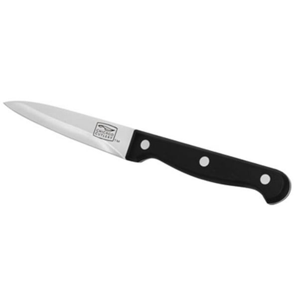 Chicago Cutlery Couteau 1092189 3,5 Po en Acier Inoxydable à Haute Teneur en Carbone