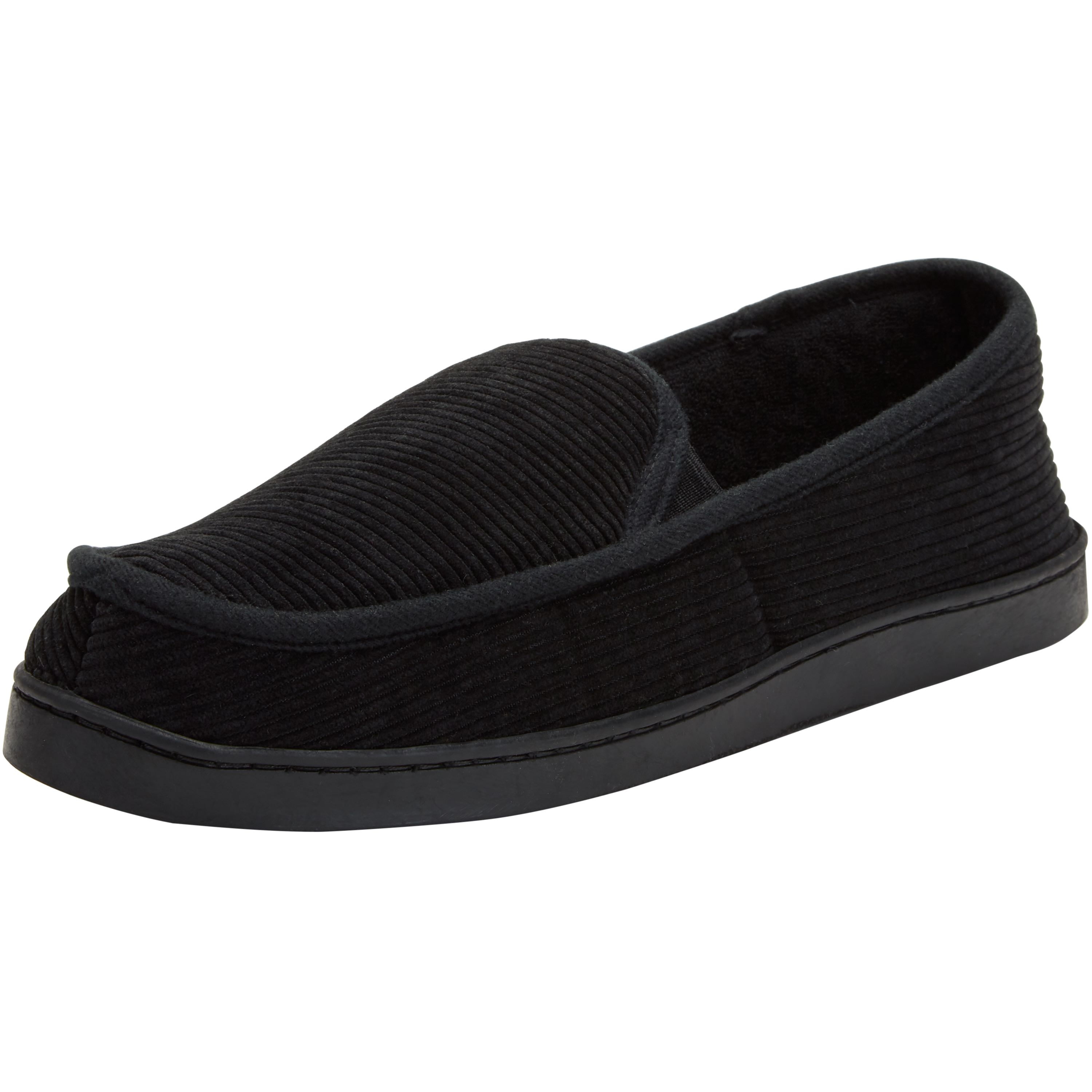 L.B. Evans Klondike Men\'s Slip-On Slippers Size 10 Black‎ Suede Cozy Indoor Amazon.com | L.B. Evans Mens Klondike Casual Slippers Casual  main image 2