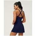thumbnail image 2 of Top-kevin Womens Activewear Tennis Dress Built in Shorts Golf Athletic Workout Dresses, 2 of 13