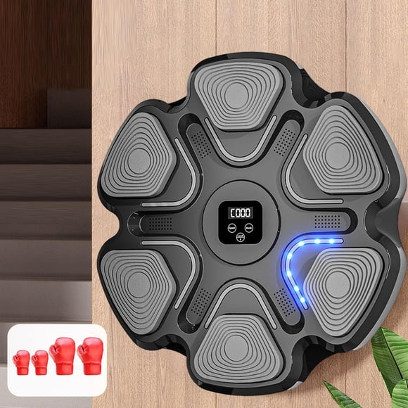 Máquina de boxeo electrónica shamjiam objetivo de entrenamiento de agilidad con guantes