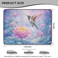 thumbnail image 7 of DISNIMO SUV Cargo Liner for Dogs Hummingbird Flower Butterfly Print Non-Slip Backing Cargo Cover Machine Washable Trunk Protector Mat Heavy Duty Rear Trunk Liner Universal Fits for All Season, 7 of 7