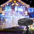 thumbnail image 5 of Christmas Snowflake LED Projector Light Waterproof Snowfall Projection Lamp with Remote Control for Christmas Holiday Party Garden Patio, 5 of 5