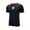 Navy 158, variant on Icon Sports U.S. Soccer Federation USMNT Adult Game Day Soccer Poly Shirt - HCN Gray, Small
