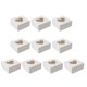 thumbnail image 2 of Cajas para cupcakes - Mini cajas de papel individuales visibles para empacar pasteles, paquete de 10, 2 of 8