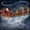 Ornament, variant on Floating Santa Sleigh, Santa's Flying Sleigh Magnetic Levitation Christmas Display with 3 Reindeer, Floating Santa Sleigh and Reindeer Tabletop Decor for Home, Office, Shelf and Party