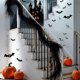 thumbnail image 4 of Guirnalda de hojas artificiales colgantes para Halloween, hojas de otoño, enredaderas florales otoñales, decoración de Acción de Gracias para el hogar, bodas, fiestas, guirnaldas, tenedor, Norfolk, 4 of 6