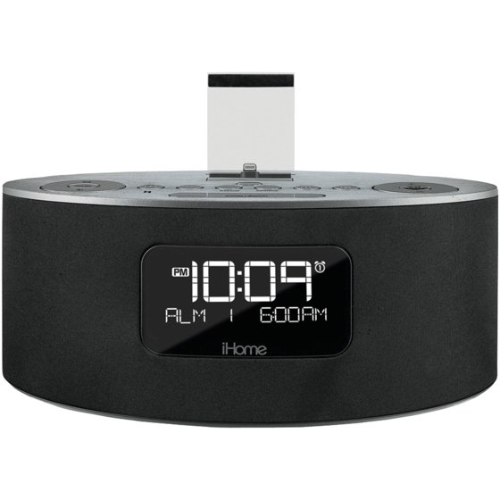 iHome IDL46GC Dualcharging Stereo FM Clock Radio with Lightning Connector