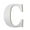 C, variant on Acrylic 3D Alphabet Wall Sticker Self-Adhesive Mirror Decor for Home Acrylic E 10cm All Season None