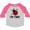 Heather and Hot Pink, variant on Inktastic Ladybug 2nd Birthday Cute 2 Year Old Girls Toddler T-Shirt
