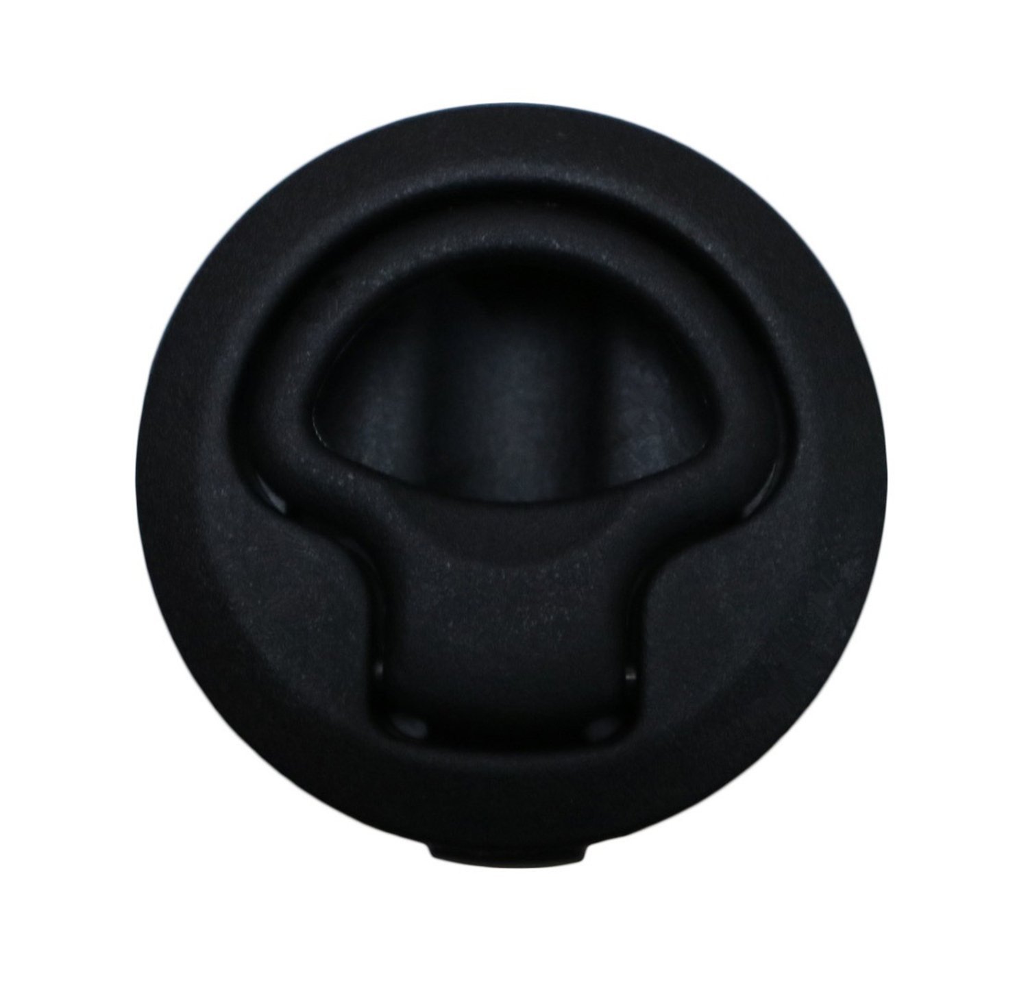 PES Slam Latch Flush Door Pull Latch Black Plastic Flush Ring Pushto