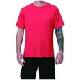 thumbnail image 4 of cllios Men's Crewneck Shirts Quick Dry Moisture Wicking Performance Tshirts Athletic Fitness Sports Tee Shirts Casual Short Sleeve Workout Shirts, 4 of 9