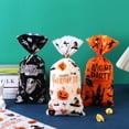 thumbnail image 1 of Bolsa de embalaje de dulces de Halloween, bolsa de regalo pequeña, bolsa de regalo de mano, bolsa de comida para hornear dulces, 1 of 6