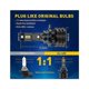 thumbnail image 3 of 2x 120W 40000LM Canbus Phare de Voiture Ampoule LED H7, 3 of 4