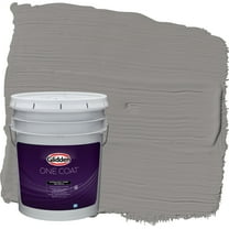 Glidden One Coat Exterior Paint and Primer, Antique Silver / Gray, 5 Gallons, Satin