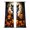 Spec A-19, variant on Halloween Window Curtains, Split Panels Polyester, Light Filtering for Living Room & Bedroom Decoration