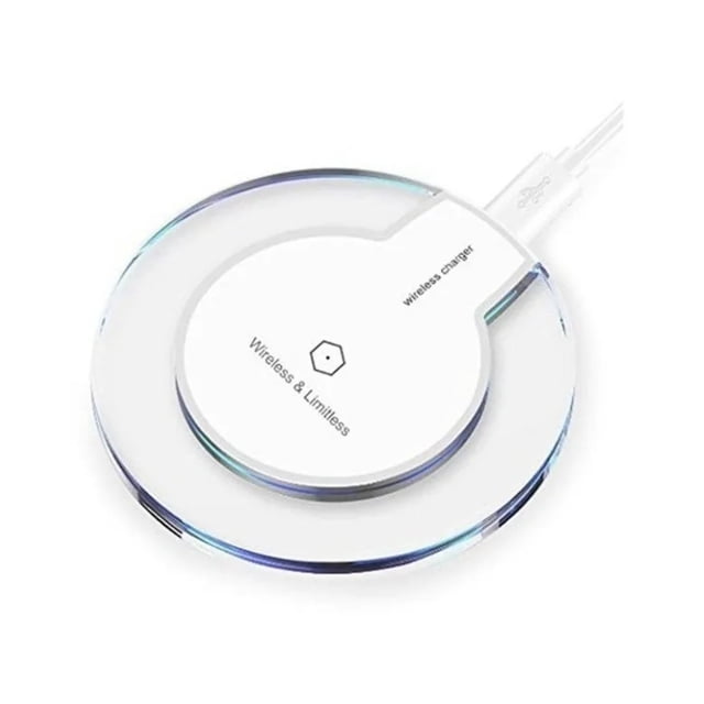 Cargador Inalambrico Qi Slim para Celular - Blanco OEM Cargador Qi