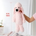 thumbnail image 3 of FZFLZDH Poodle Plush Toy 16" Stuffed Plush Pillow Pink Soft Fluffy Puppy Hug Gift for Any Age and Occasion - Pink Poodle, 3 of 6