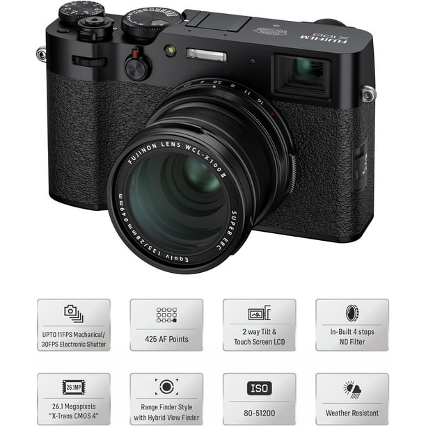 Fujifilm X100V ブラック Amazon.com : Fujifilm X100V Digital Camera - Black : Electronics