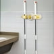 thumbnail image 5 of Xihbxyly Colgador de Trapeador, Organizador Sin Taladros, Gancho Ajustable En Ángulo, Almacenamiento para Baño, Cocina y Oficina, Solución Que Ahorra Espacio, Fácil Instalación, Sujeción con Ventosa, 5 of 6