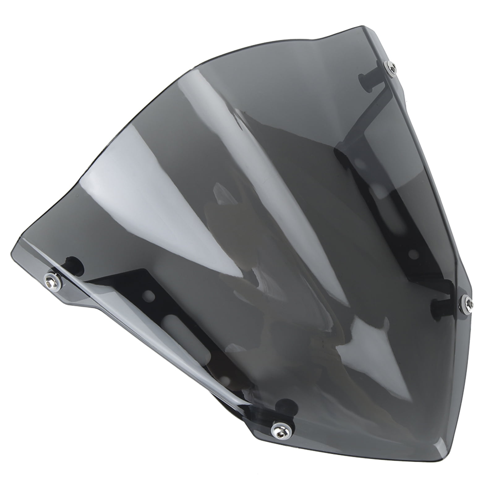 Cycling Deflector Spoiler Accessories Motorcycle Windscreen Light Gray Sport Style Add On