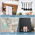 thumbnail image 5 of FUYGRCJ Towel Bar Retractable Stainless Steel Towel Holder Adjustable 13.8 to 24.8 Inch Wall Mounted Towel Rack Space Saving Towel Hanger Rustproof Towel Organizer Rod for Bathroom Kitchen, 5 of 10