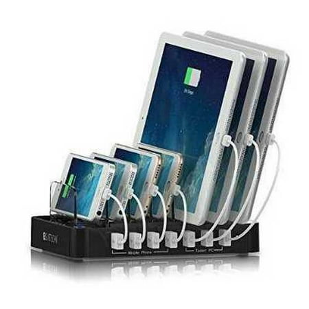 Satechi 7-Port USB Charging Station Dock for iPhone 6 Plus/6/5S/5C/5/4S, iPad Pro/Air/Mini/3/2/1, Samsung Galaxy S6