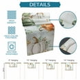 thumbnail image 7 of Table Runners 90 Inches Long Dress Scarves, Autumn Leaves Farmhouse Coffee/Dining/Kitchen Table Runner for Living Room, Thanksgiving Sage Green White Pumpkin 13x90 Inch, 7 of 7