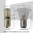 thumbnail image 2 of Ba15s Car Brake Light Bulb 3000K High Brightness Bay15d Led Lamp 12v for Most Cars, 2 of 4