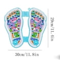 thumbnail image 3 of shyuyusa Foot Acupuncture Point Massage Pad Reflexology Mat for Blood Circulation & Relaxation, 3 of 9
