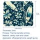 thumbnail image 5 of Alfombrilla de ratón tropical azul oscuro con base de goma antideslizante, cuadrada, protector para portátil, almohadillas de escritura, alfombrilla de ratón para juegos de ordenador,, 5 of 7