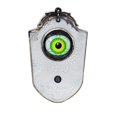 thumbnail image 1 of Timbre de un ojo para decoración de Halloween, accesorios de terror encantada, pieza colgante brillante, timbre colgante para puerta, decoración de campana de globo ocular, 1 of 4