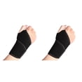 thumbnail image 4 of Muñequera Ajustable Naiovety 2Conjunto Negro, 4 of 5