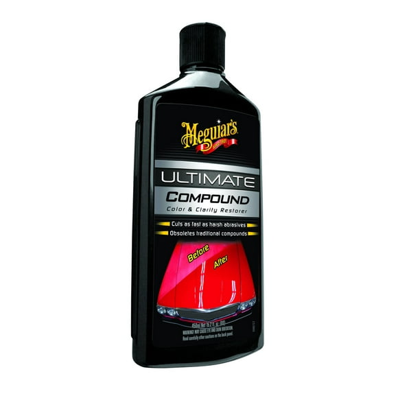 Meguiars Polishing Compound G17216 Classic Series.; Use To Refine And Fill Swirl Marks; Liquid; 16 Ounce; Single