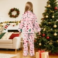 thumbnail image 5 of Gubotare Christmas Pajamas for Kids Girls Cute Pajama Sets Long Sleeve Lovely Sleepwear 2 Piece PJS Multiple Cartoon Jammies Size 7-8 (Pink,7-8 Years), 5 of 9