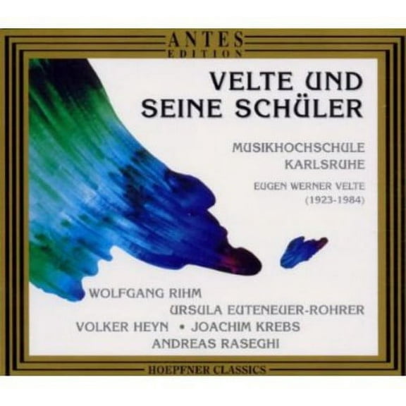 Velte / Musikhochschule Karlsruhe / Velte - Velte & His Students - Music & Performance - CD
