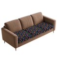 thumbnail image 6 of Xoenoiee Colorful Dog Paw Pattern High Stretch Individual Seat Cushion Covers 3 Pack Thick Jacquard Sofa Slipcovers for 3 Couch Cushion Washable Couch Cover for Living Room Outdoor Patio, 6 of 7