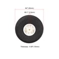 thumbnail image 3 of Unique Bargains RC Airplane Wheels RC Airplane Aircraft Sponge Wheels 2 inch x 0.1 inch 6Pcs, 3 of 3