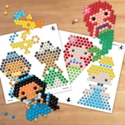 Aquabeads Disney Princess Creation Cube, Complete Arts & Crafts Bead Kit for Children - over 2,500 beads & Display Stand the create Belle, Ariel, Tiana, Rapunzel and more