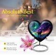 thumbnail image 5 of Hands Releasing Dove Heart Urns For Human Ashes - Burial Urns Urn For Ashes For Women - Heavenly Urn for Spiritual Goodbyes - Sacred Ashes Holder - Metal Urn (3inch,4Pcs), 5 of 5