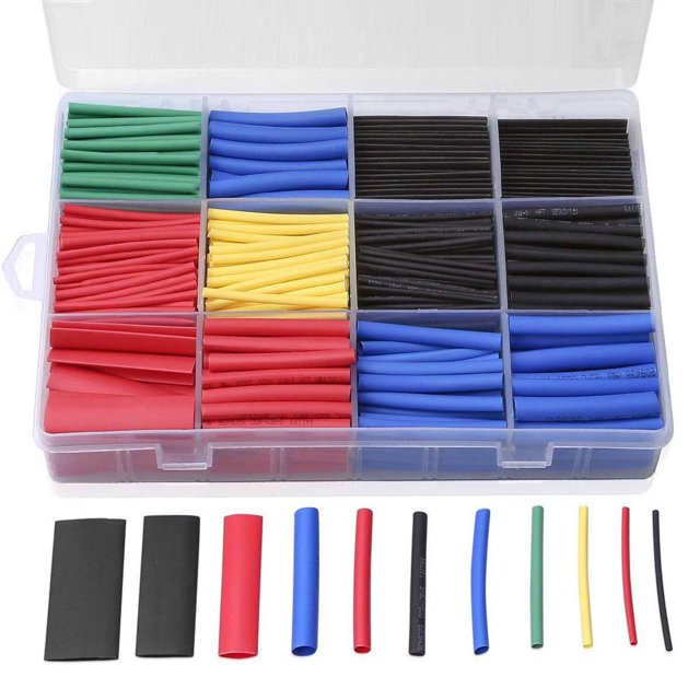 ¡Juego de pegamento surtido de tubos retráctiles Estrela de 560 piezas en una caja reutilizable!