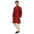 thumbnail image 3 of Mens Indian Pakistani Bollywood Designer Dress Diwali Festive Achkan Kurta Set, 3 of 3