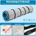 thumbnail image 4 of Sesiiduo Mattress Vacuum Bag for Moving, Vacuum Seal Mattress Bag for Memory Foam, Compression and Storage for Returns, Leakproof Valve and Double Zip Seal (Queen), 4 of 11
