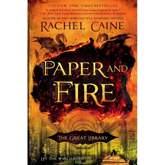 Pre-Owned Paper and Fire (Paperback) 0451473140 9780451473141