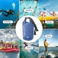 thumbnail image 2 of Bolsas impermeables para exteriores, saco seco para nadar, para kayak, rafting, canotaje, río Likrtyny  Para estrenar, 2 of 6