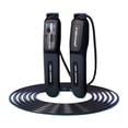 thumbnail image 1 of Cuerda de saltar para niños, ajustable, cómoda, equipo de fitness con contador para deportes al libre, regalo de entrenamiento para niñas y niños Negro, 1 of 8