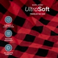 thumbnail image 3 of Bare Home Down Alternative Comforter Set - 2-Pieces - All Seasons - Twin/Twin XL, Buffalo Plaid - Red/Black, 3 of 8