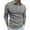 Gray, variant on Palato Mens T Shirts,Men's Shirts Turn-Down Collar Zip Up Pullover Tops Color Matching Casual Slim Fit Basic