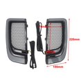 thumbnail image 4 of 1Pair Motorcycle Fairing Lower Grills Turn Signal Light Indicator 2014-2023 For Harley-Davidson Touring, 4 of 7